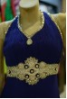 Royal Blue Chiffon Evening Gown